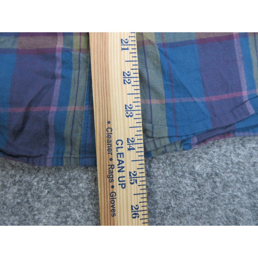 North Face Shirt Womens Small Plaid Button Up‎ Long Sleeve Outdoors Hiking Top - Picture 9 of 13